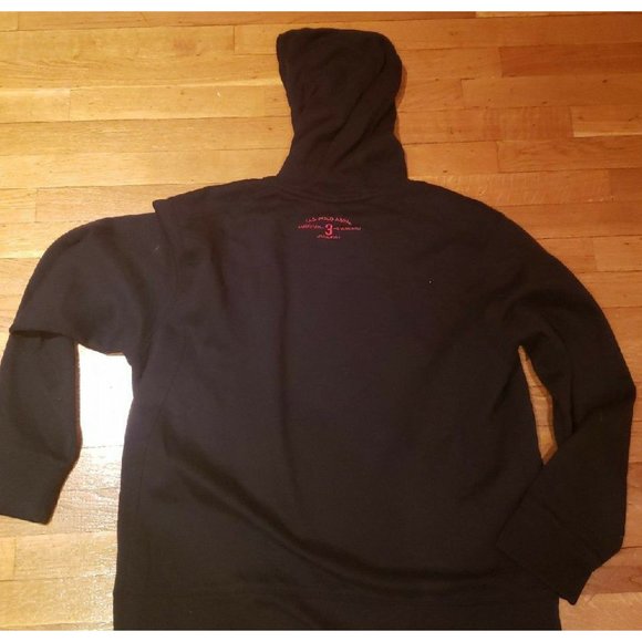 U.S. POLO ASSN. BLACK HOODIE SIZE XL - Picture 6 of 6